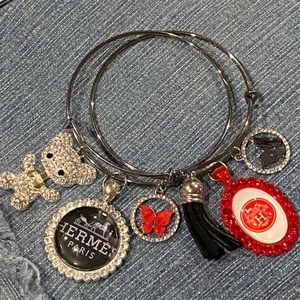 Charm bangles